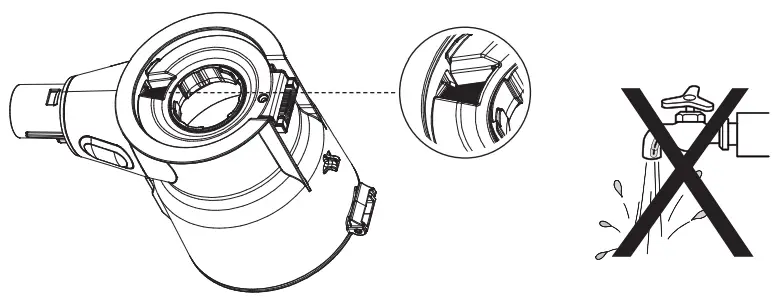 Tineco S10 SERIES Smart Vacuum Cleaner - dustbin as it contains