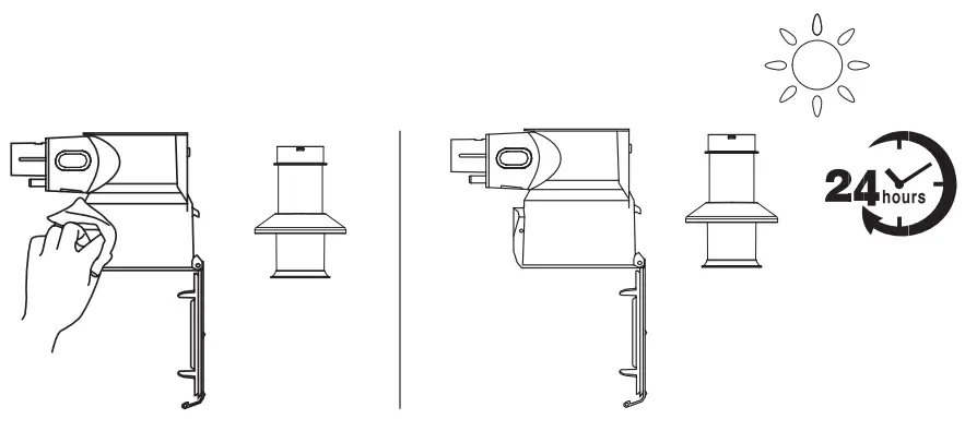 Tineco S10 SERIES Smart Vacuum Cleaner - filter with a damp