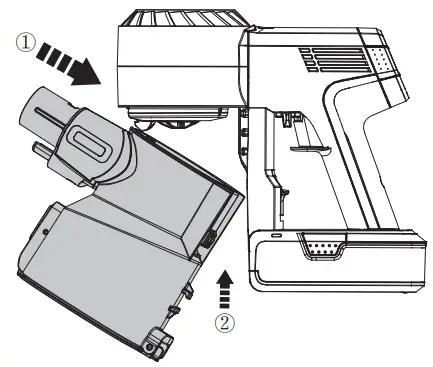Tineco S10 SERIES Smart Vacuum Cleaner - hold on an angle