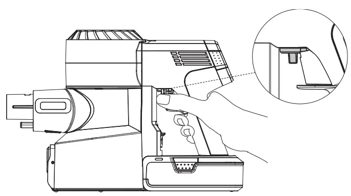 Tineco S10 SERIES Smart Vacuum Cleaner - hold the trigge