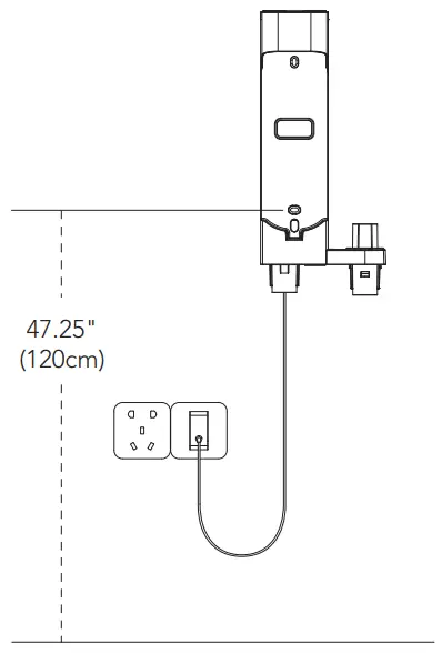Tineco S10 SERIES Smart Vacuum Cleaner - location for mounting