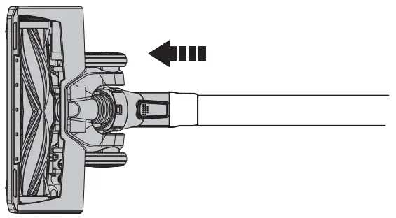 Tineco S10 SERIES Smart Vacuum Cleaner - release button