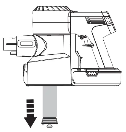 Tineco S10 SERIES Smart Vacuum Cleaner - switched off before
