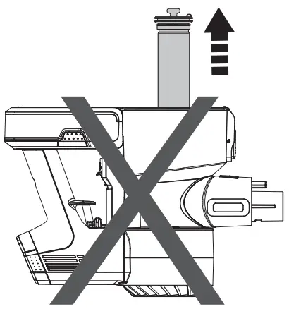 Tineco S10 SERIES Smart Vacuum Cleaner - turn the appliance upside