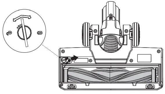 Tineco S10 SERIES Smart Vacuum Cleaner - unlock the brush