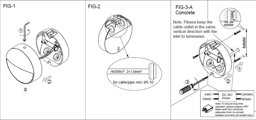 HALCYON-EX912-B34DC-2-5W-Low-Glare-Wall-Eyelid-Select-fig-1