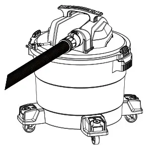 PORTER CABLE PCX18604P-10A Wet or Dry Shop Vacuum Cleaner - container1