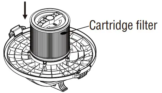 PORTER CABLE PCX18604P-10A Wet or Dry Shop Vacuum Cleaner - filter