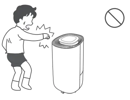 COSMO Household Compression Dehumidifier - Power 1