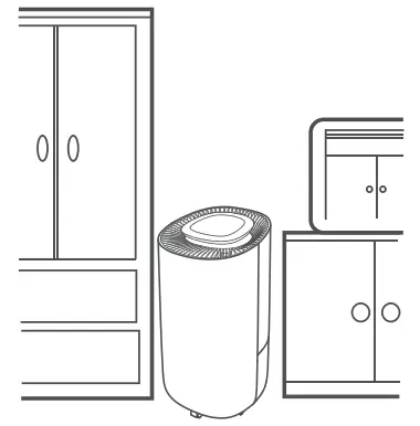 COSMO Household Compression Dehumidifier - Power 5