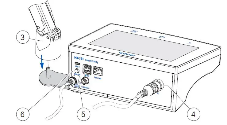 HANNA instruments HI6321 Advanced Conductivity Benchtop Meter-fig-8