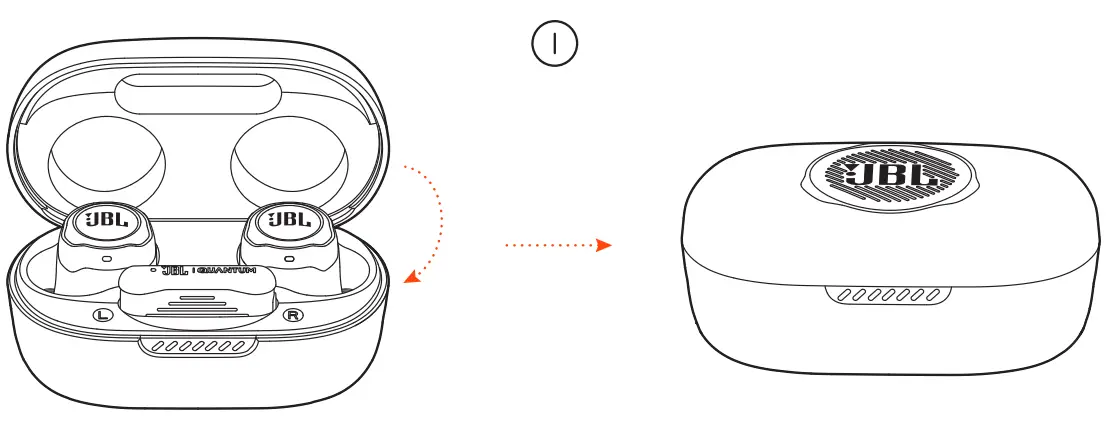 JBL Quantum TWS Air Noise Cancelling Gaming Earbuds - Controls3