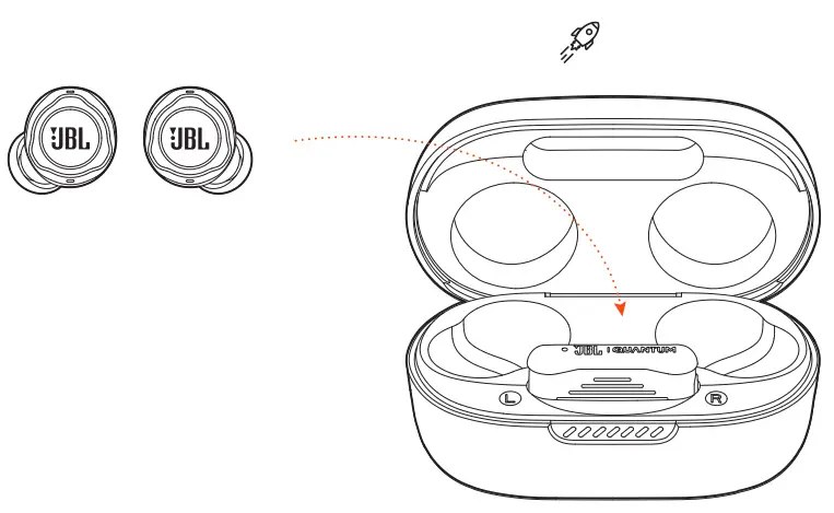 JBL Quantum TWS Air Noise Cancelling Gaming Earbuds - First time use