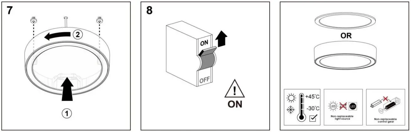kosnic-vida-led-panel-downlight-with-surface-mount-frame-options-FIG-4