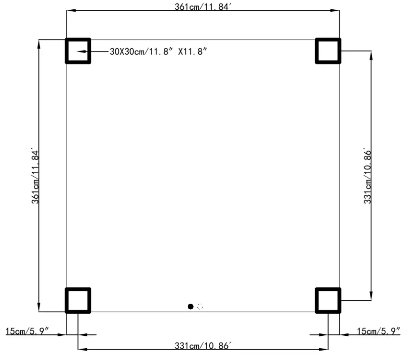 domi outdoor living LGMF8221 Hardtop Gazebo Wood Looking with Drainage Gutters - Fig 1