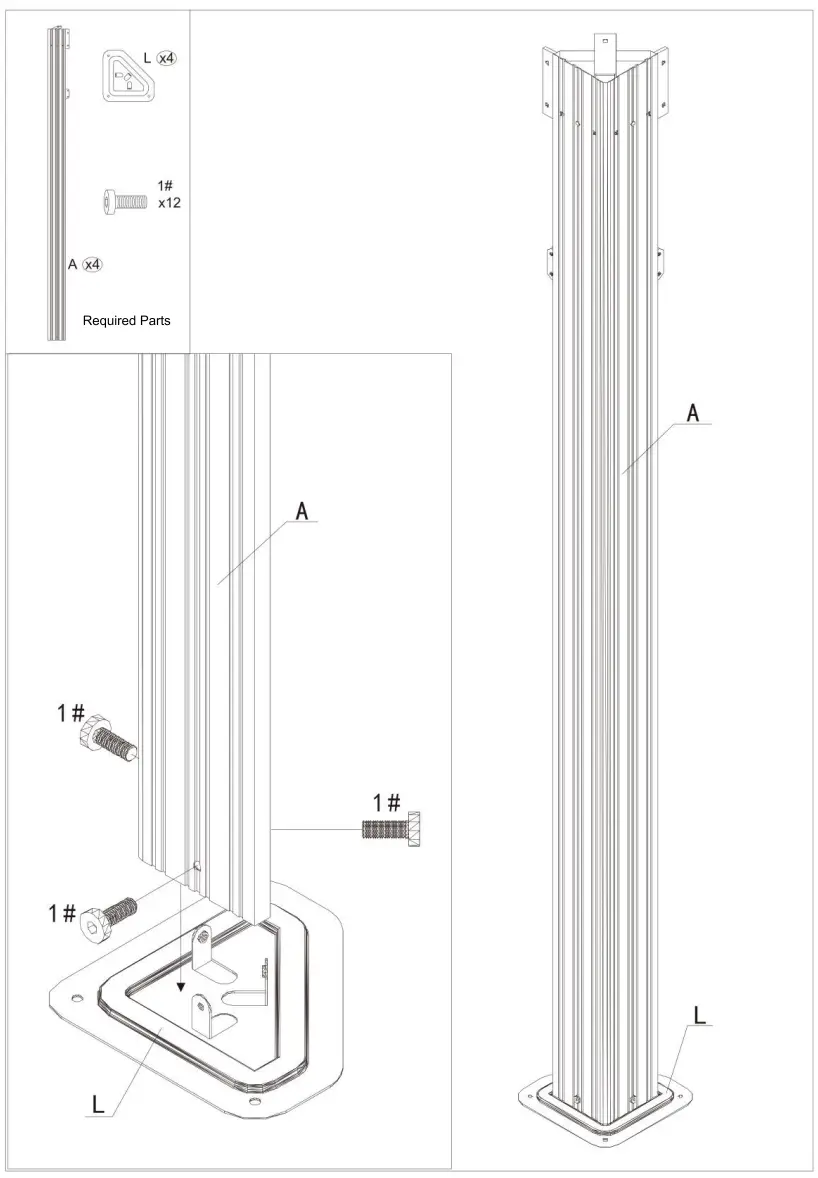 domi outdoor living LGMF8221 Hardtop Gazebo Wood Looking with Drainage Gutters - Fig 4