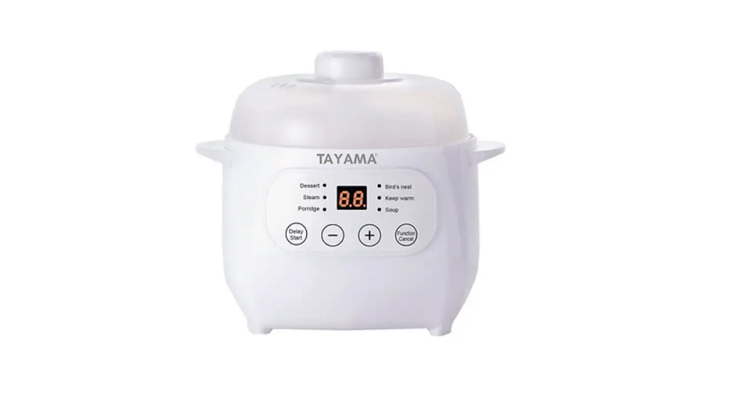Tayama Tsp-100 Electric Mini Ceramic Stew Pot User Manual