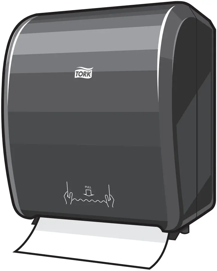 TORK 772720 Mechanical Hand Towel Roll Dispenser