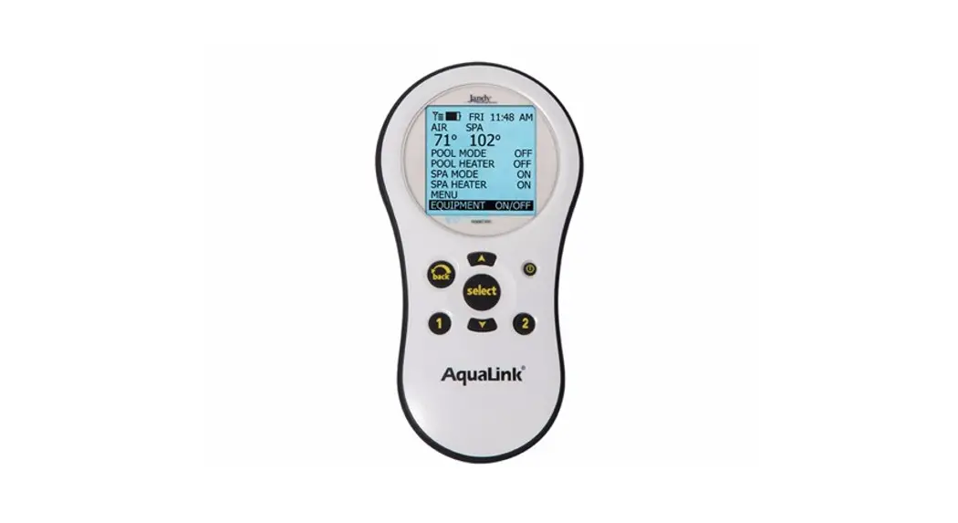 Jandy 400120, Aqwhr18 Aqualink Wireless Handheld Remote Instruction Manual Jandy 400120, Aqwhr18 Aqualink Wireless Handheld Remote Instruction Manual