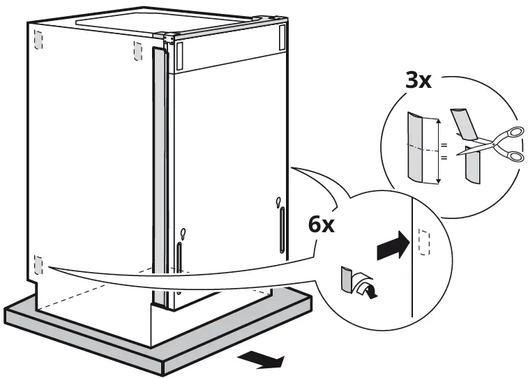 IKEA 504.754.25 HYGIENISK Integrated Dishwasher 10