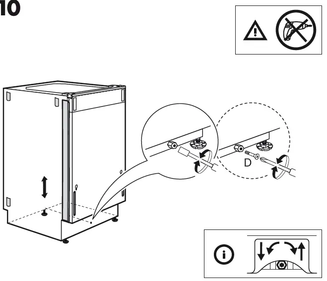 IKEA 504.754.25 HYGIENISK Integrated Dishwasher 13
