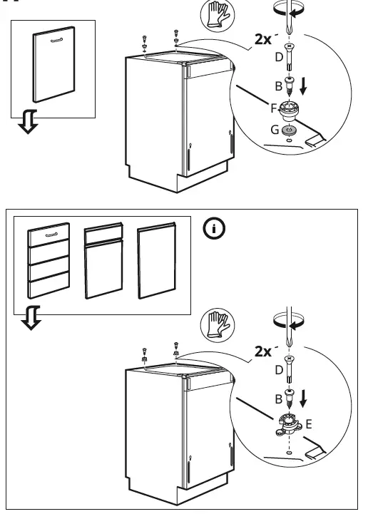 IKEA 504.754.25 HYGIENISK Integrated Dishwasher 15