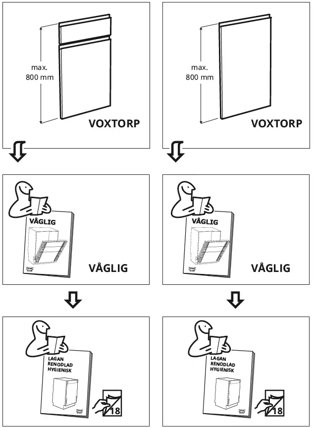 IKEA 504.754.25 HYGIENISK Integrated Dishwasher 17