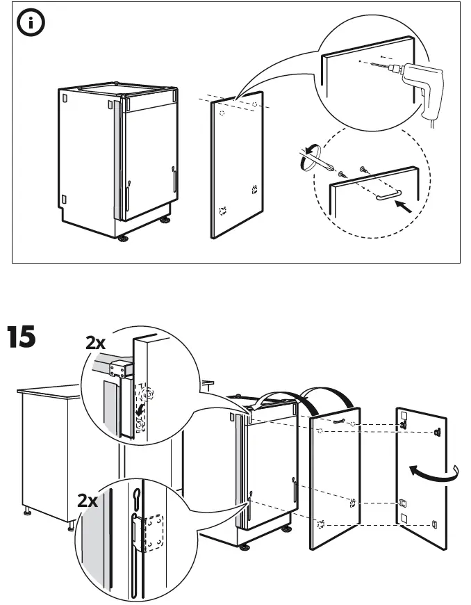IKEA 504.754.25 HYGIENISK Integrated Dishwasher 21