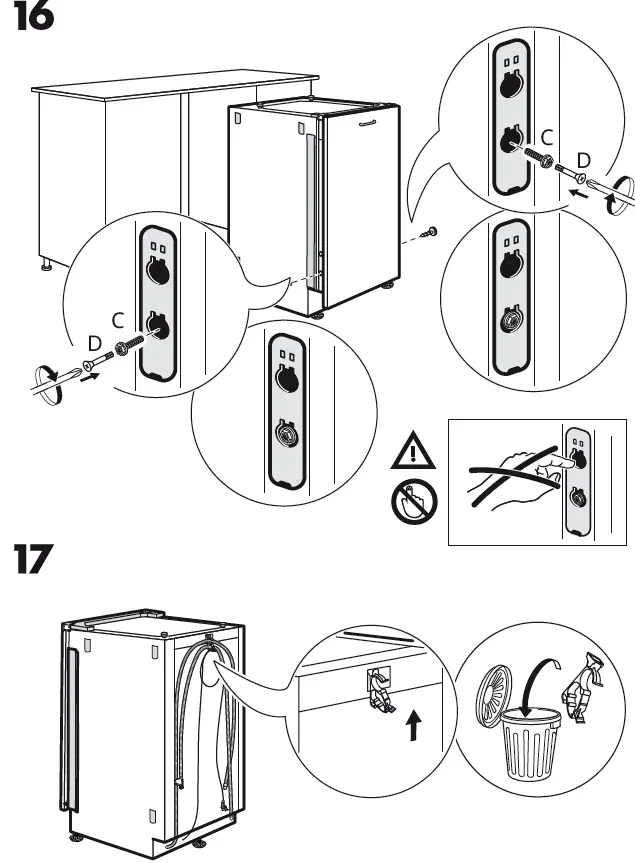 IKEA 504.754.25 HYGIENISK Integrated Dishwasher 23