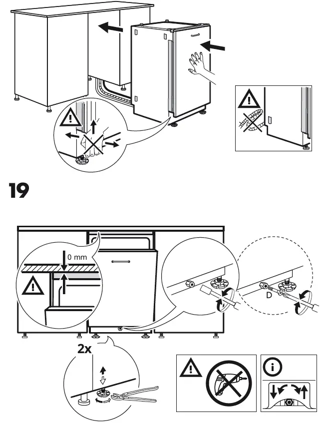 IKEA 504.754.25 HYGIENISK Integrated Dishwasher 24