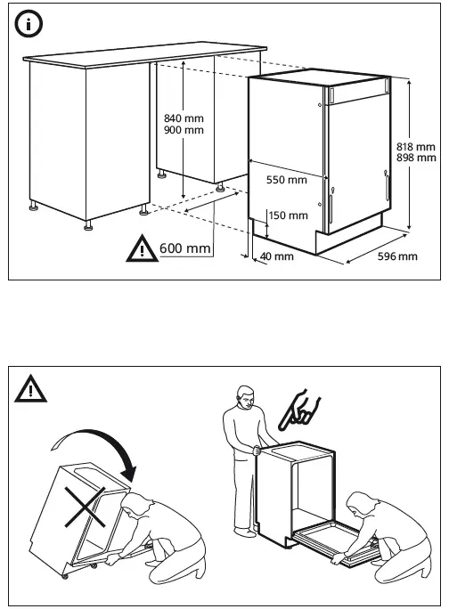 IKEA 504.754.25 HYGIENISK Integrated Dishwasher 2