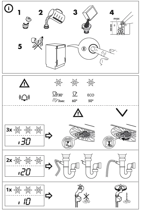 IKEA 504.754.25 HYGIENISK Integrated Dishwasher 32