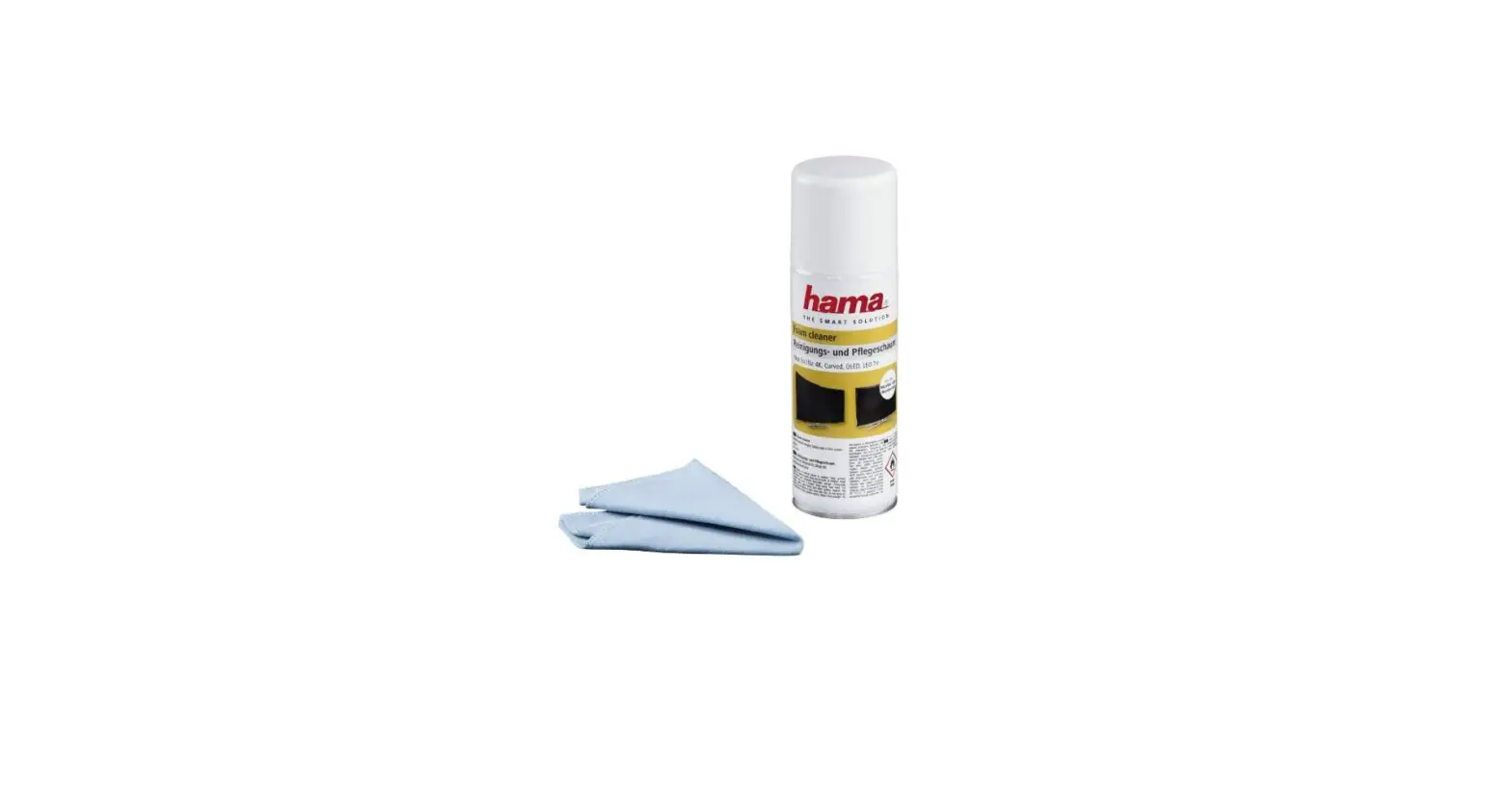 Hama 00221095 Foam Cleaning Screen Cleaner With Cloth Instructions Hama 00221095 Foam Cleaning Screen Cleaner With Cloth Instructions