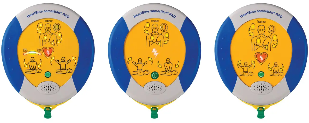 stryker HeartSine Samaritan PAD 350P Defibrillator