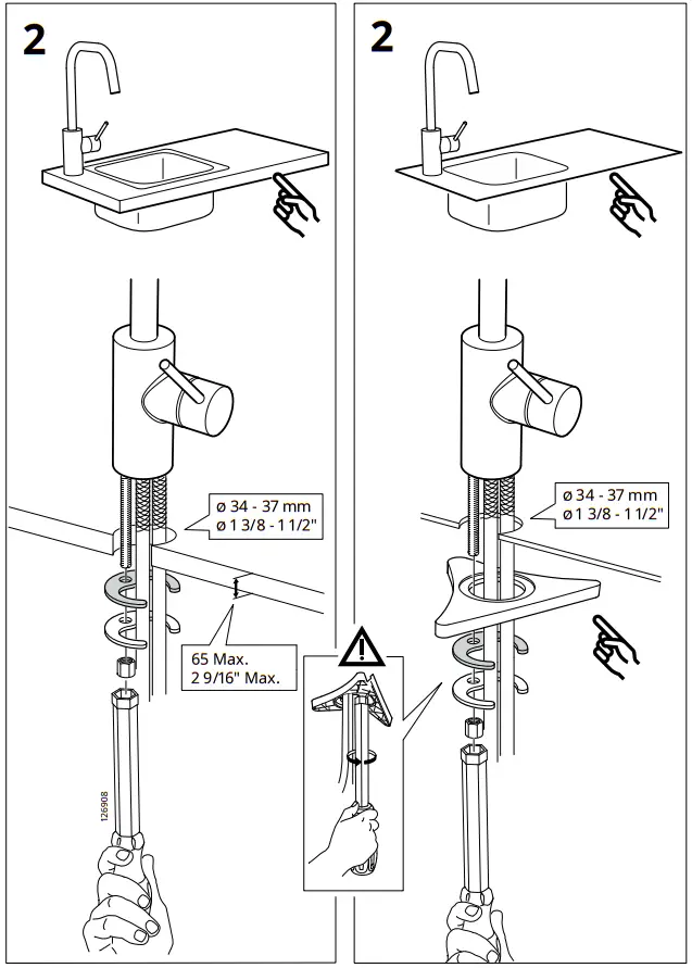 Installation Kitchen Faucet
