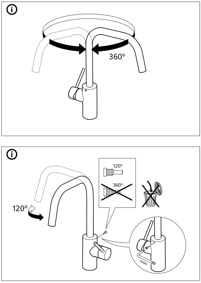Installation Kitchen Faucet