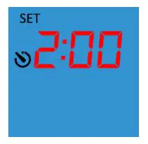 HUMIDEX HCS Wall Control - Override Timer Menu