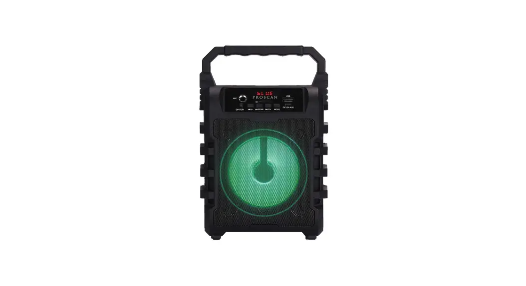 Proscan Psp1721 Bluetooth Light Up Speaker User Manual Proscan Psp1721 Bluetooth Light Up Speaker User Manual