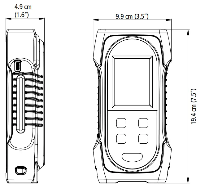 Sauermann Sauermann SICA 030 KIT 2AH Gas Analyzer