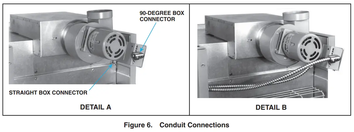REZNOR CA1 Power Venter Kit - PLUG 1