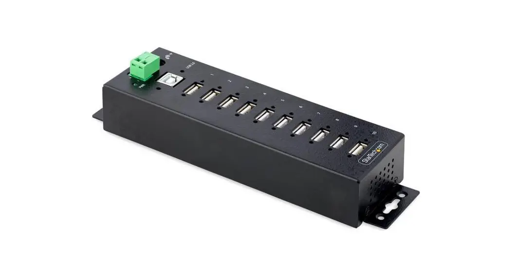 Startech Usb210aind-usb-a-hub 10 Port Industrial Usb 2.0 Hub User Guide