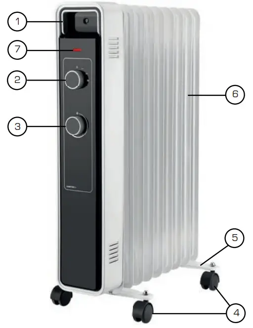 CENTEK-CT-6221-5-HeaterCT-6221-5-Heater-FIG 1