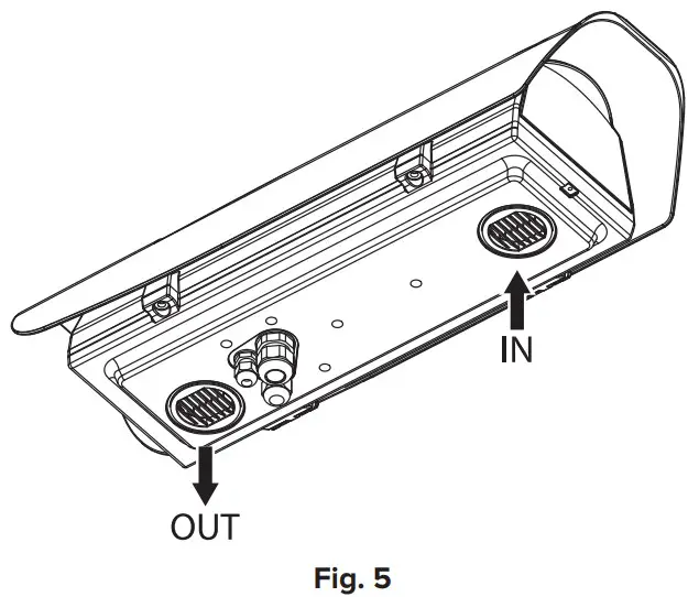 aVIGILOn ES-HD-HWS High Definition Housing Camera - filter for air renewal