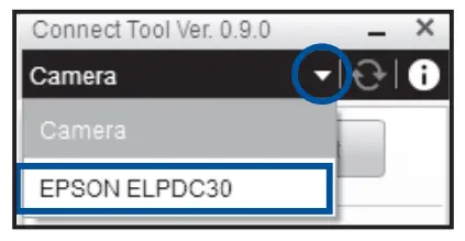 EPSON ELPDC30 DC 30 Document Camera - dropdown