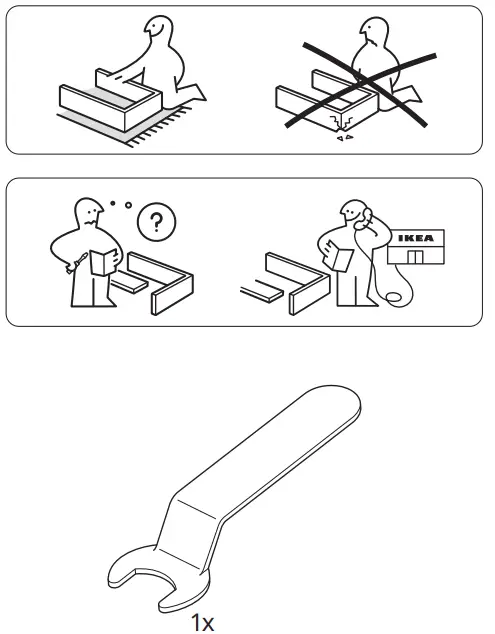 IKEA ISJAKT LED Floor Uplighter-Reading Lamp - Figure1