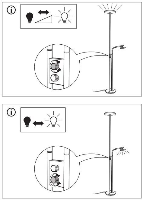 IKEA ISJAKT LED Floor Uplighter-Reading Lamp - Figure10