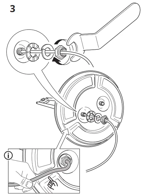 IKEA ISJAKT LED Floor Uplighter-Reading Lamp - Figure3
