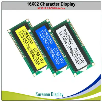 Surenoo SLC1602C Series LCD Module-fig3