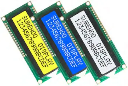 Surenoo SLC1602C Series LCD Module-product