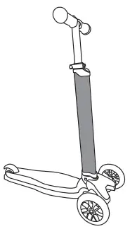 little tikes 660603C3 Glow Stick Scooter - LIGHT FEATURE